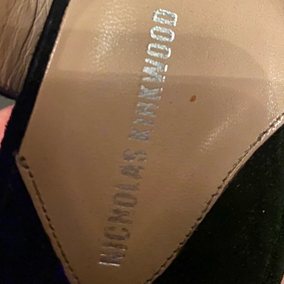 Nicholas Kirkwood Strappy stiletto Black Suede - 7 - Picture 10 of 16